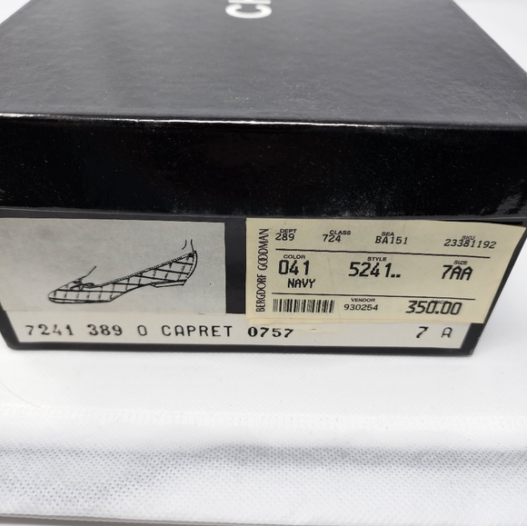 Chanel Black Leather Quilted Flats 37 - Picture 5 of 11